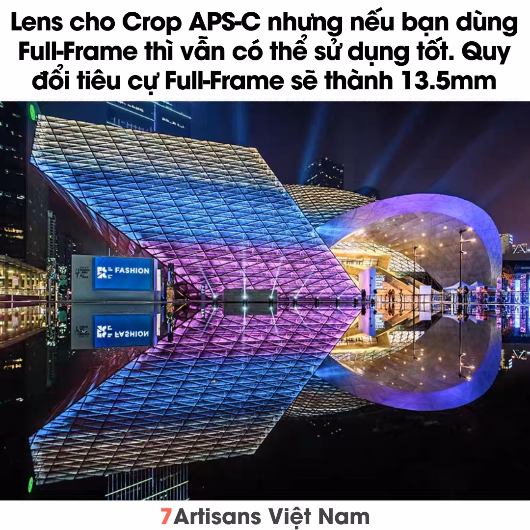 Laowa 9mm F2.8 Zero-D bảo hành 12 tháng