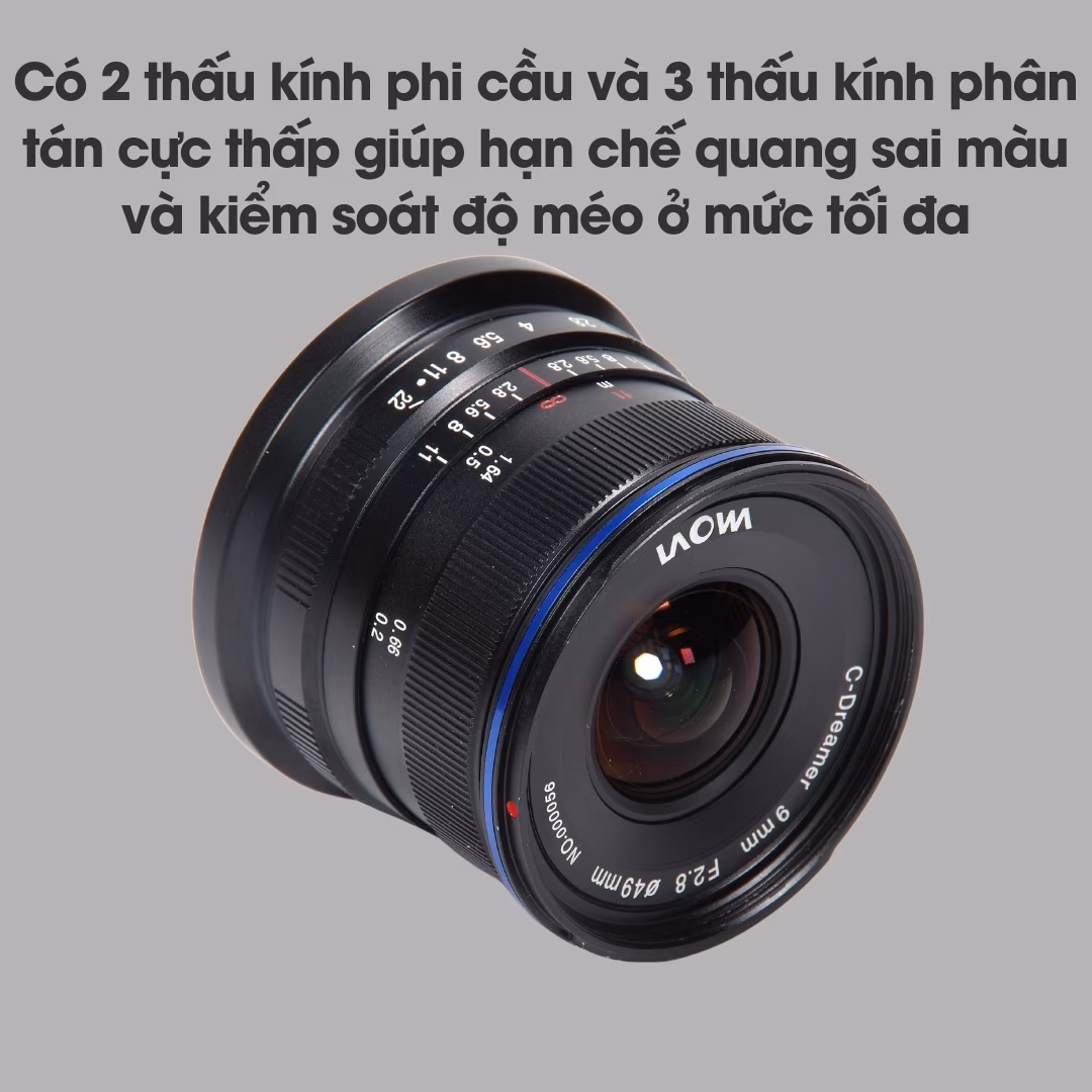Laowa 9mm F2.8 cho Fujifilm (X-T4, X-T5, X-S10)