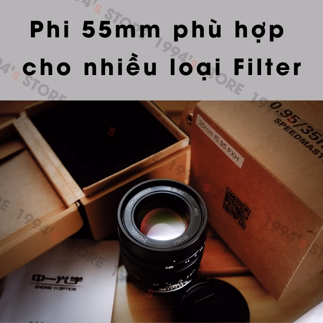Ống kính Zhongyi Mitakon Speed Master 35mm F0.95 Mark II
