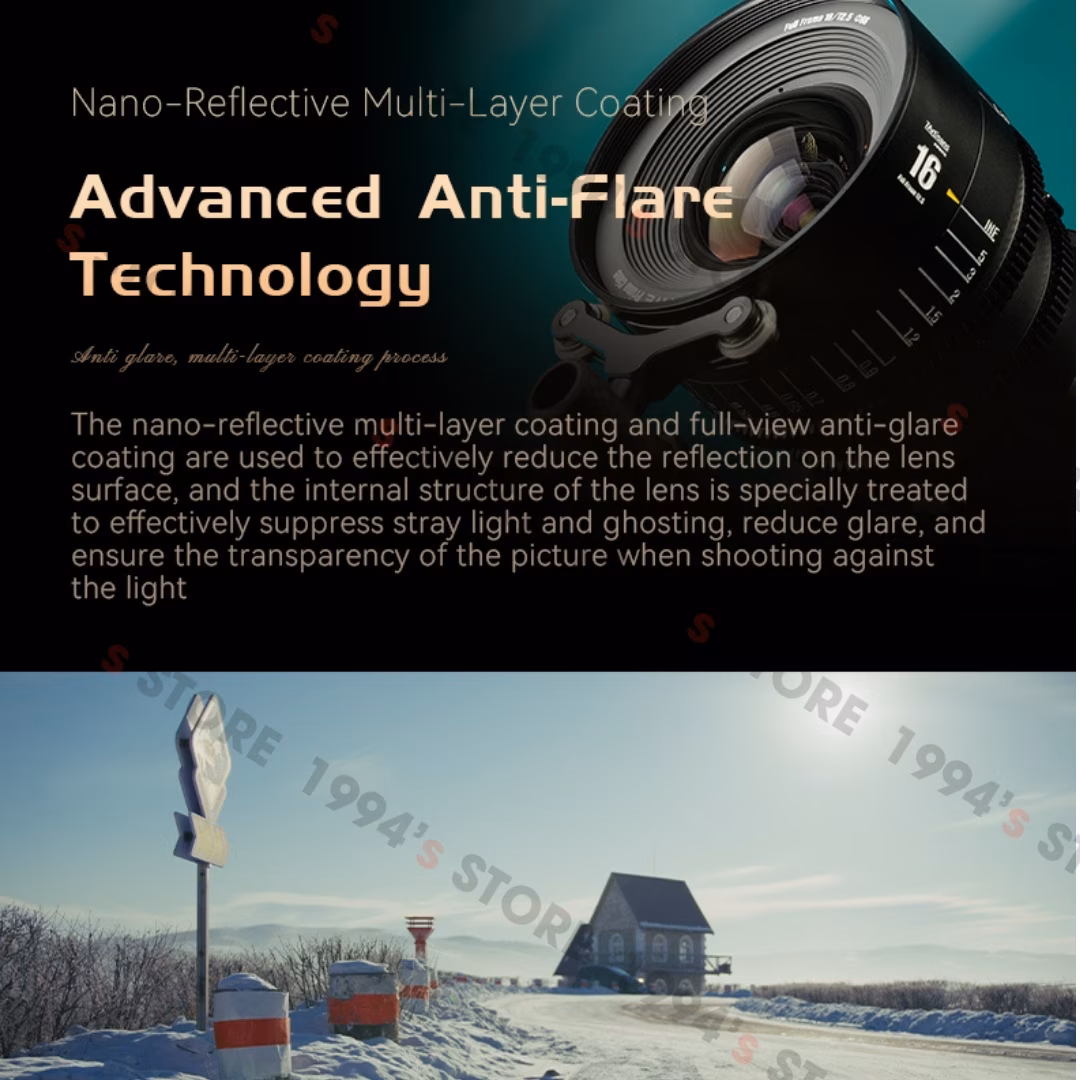 7Artisans 24mm T2.1 – Cine Lens Infinte Vision for Full-Frame