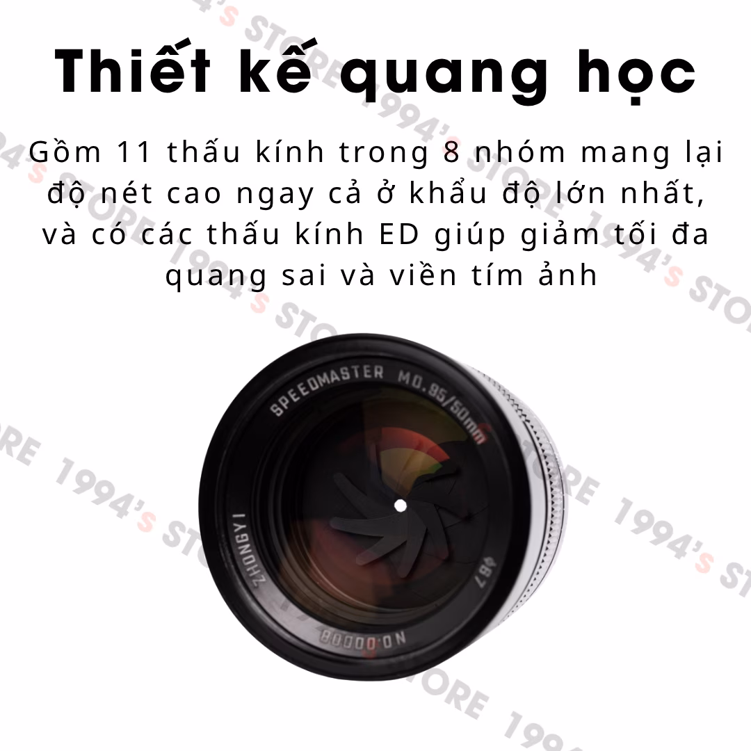 Ống kính Zhongyi Mitakon Speedmaster 50mm F0.95 for Leica M