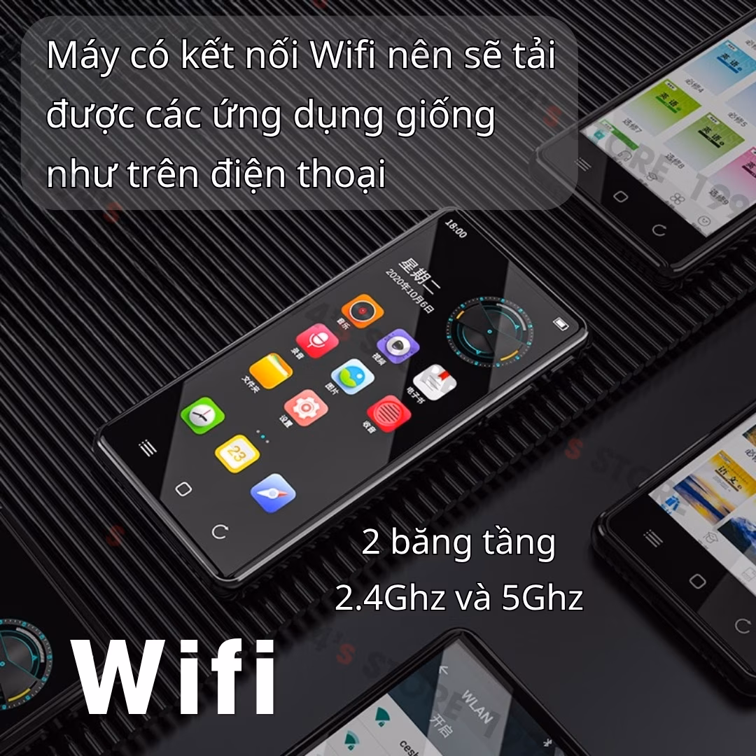 máy nghe nhạc ruizu h8 chính hãng