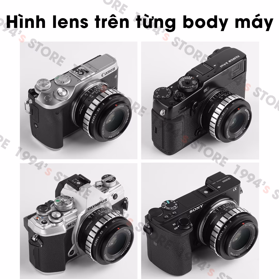 Ống kính TTArtisan 23mm F1.4 góc rộng đa dụng nhỏ gọn khẩu độ lớn