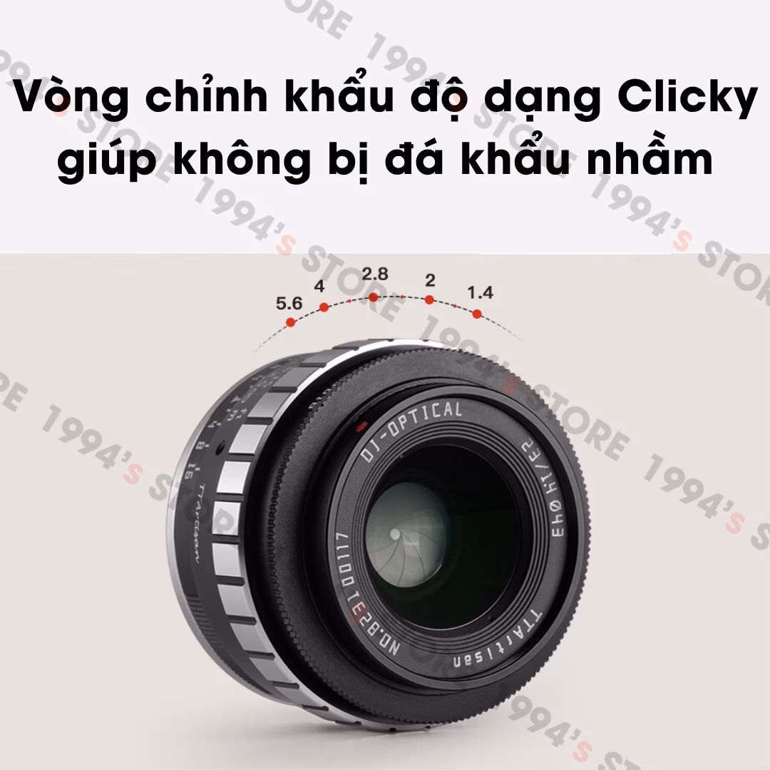 Ống kính TTArtisan 23mm F1.4 góc rộng đa dụng nhỏ gọn khẩu độ lớn