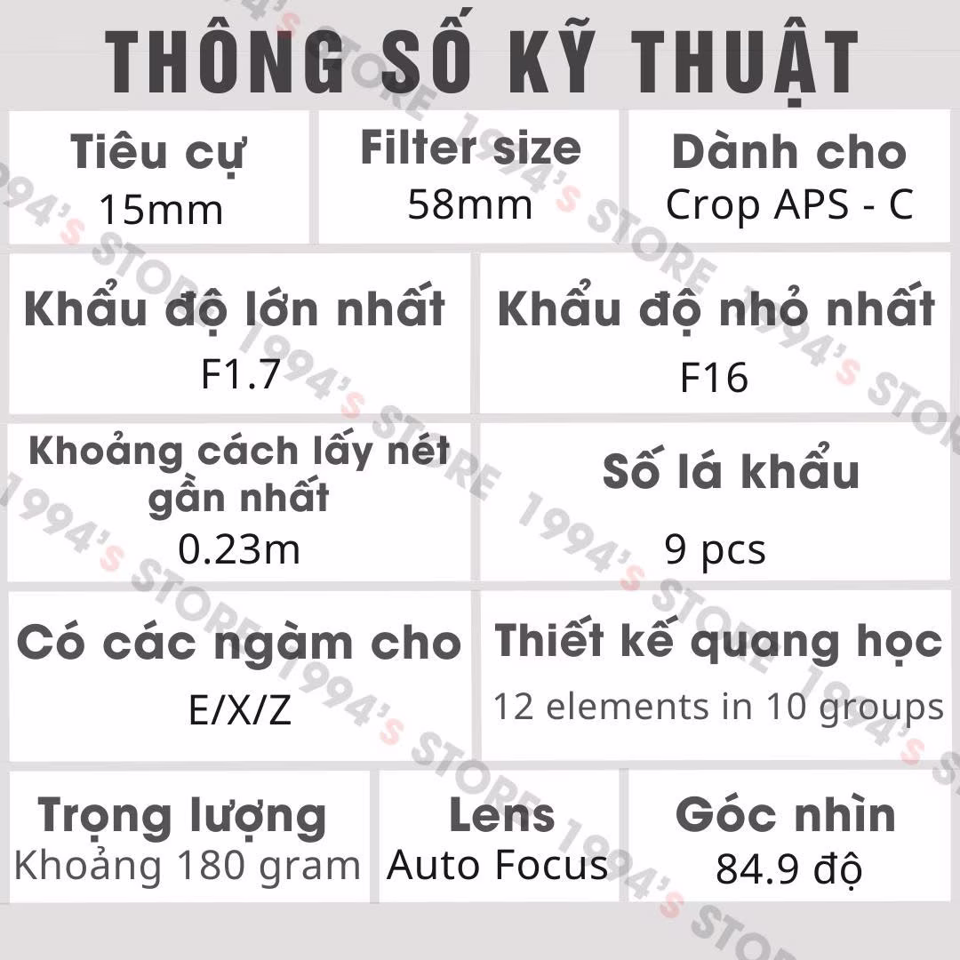 Có nên mua Viltrox AF 15mm F1.7 không