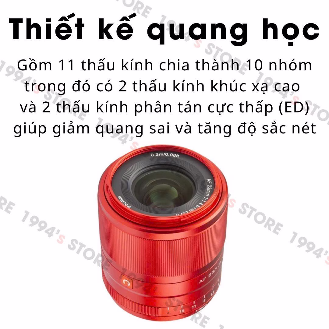 Viltrox 23mm F1.4 Red Limited Edition Fujifilm X