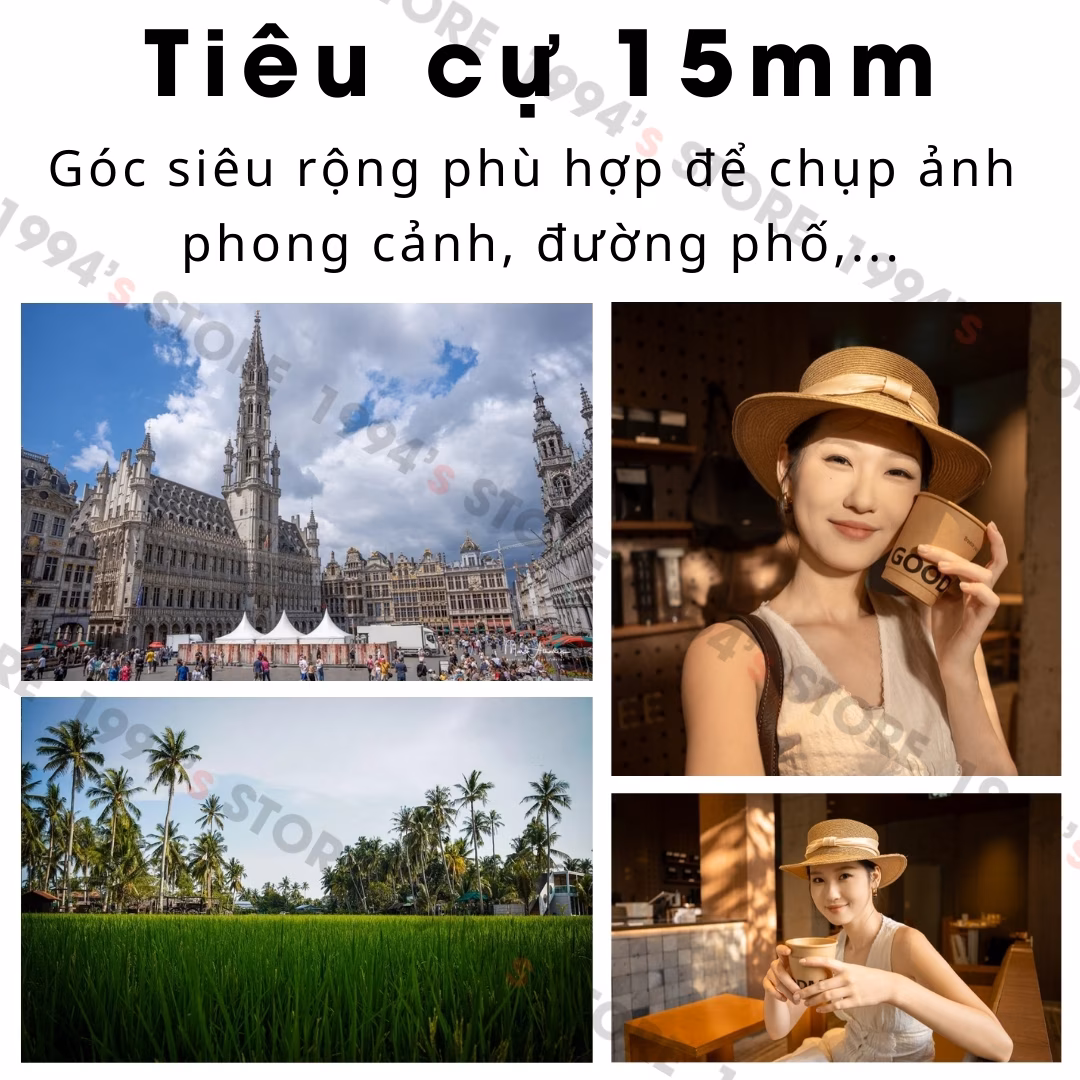 Ống kính Viltrox 15mm F1.7 AF siêu rộng cho Sony/Fuji/Nikon