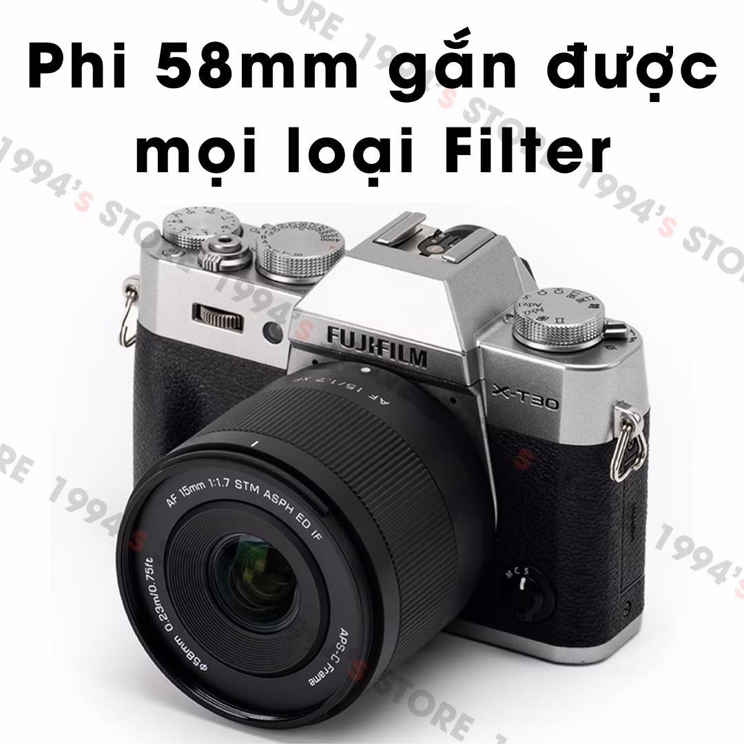 Ống kính Viltrox 15mm F1.7 AF siêu rộng cho Sony/Fuji/Nikon