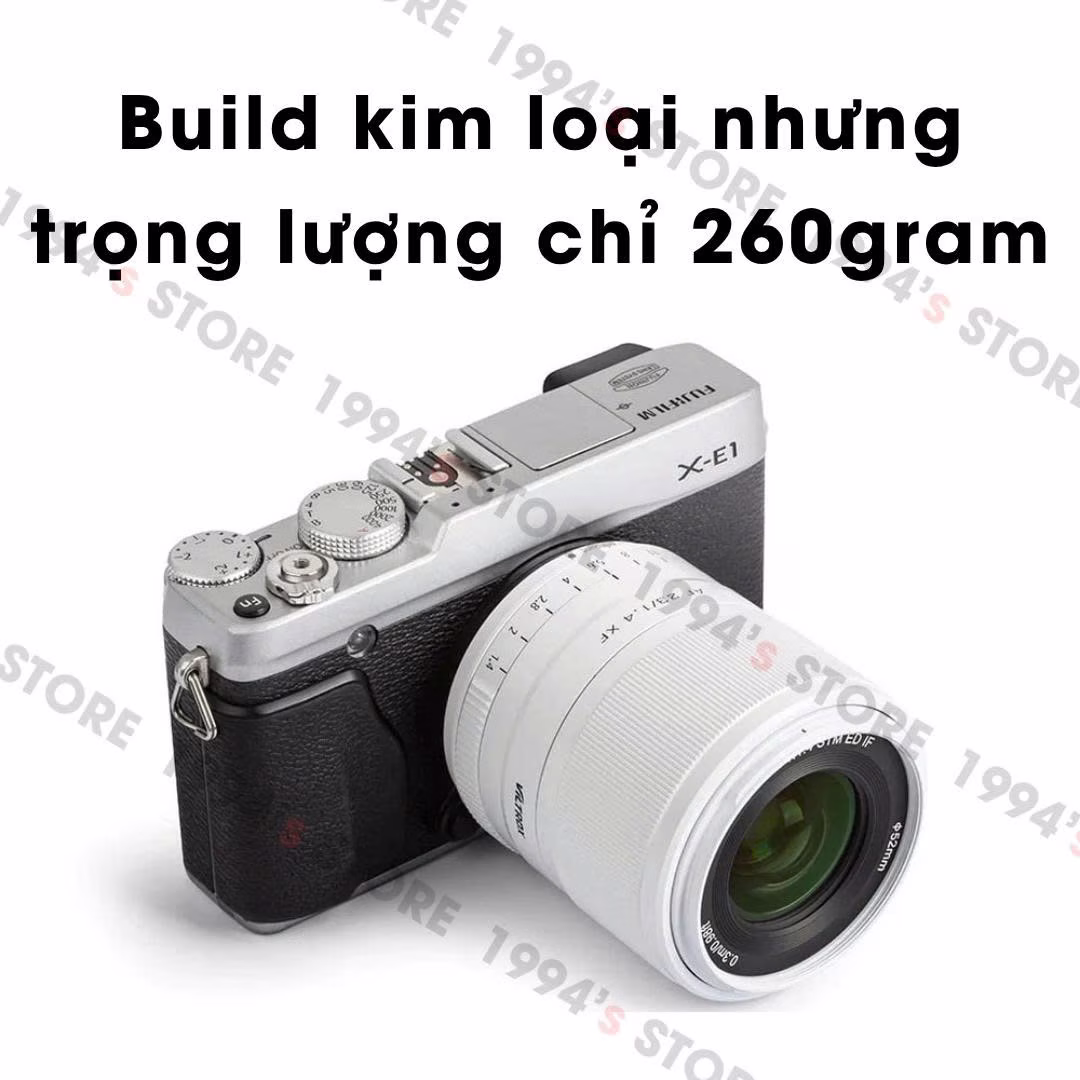 Viltrox 23mm F1.4 Auto Focus màu trắng