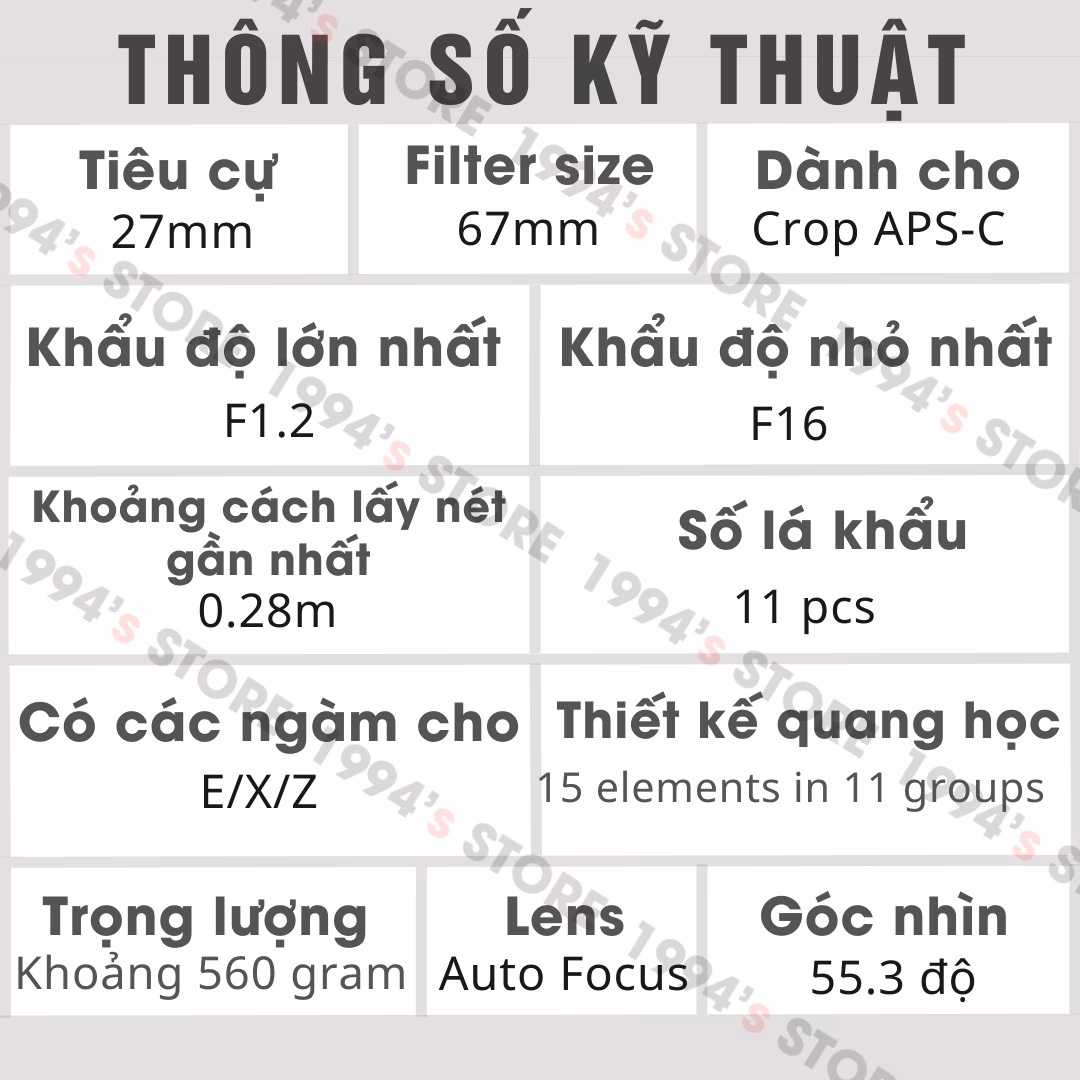 Lens chụp chân dung đời thường xóa phông
