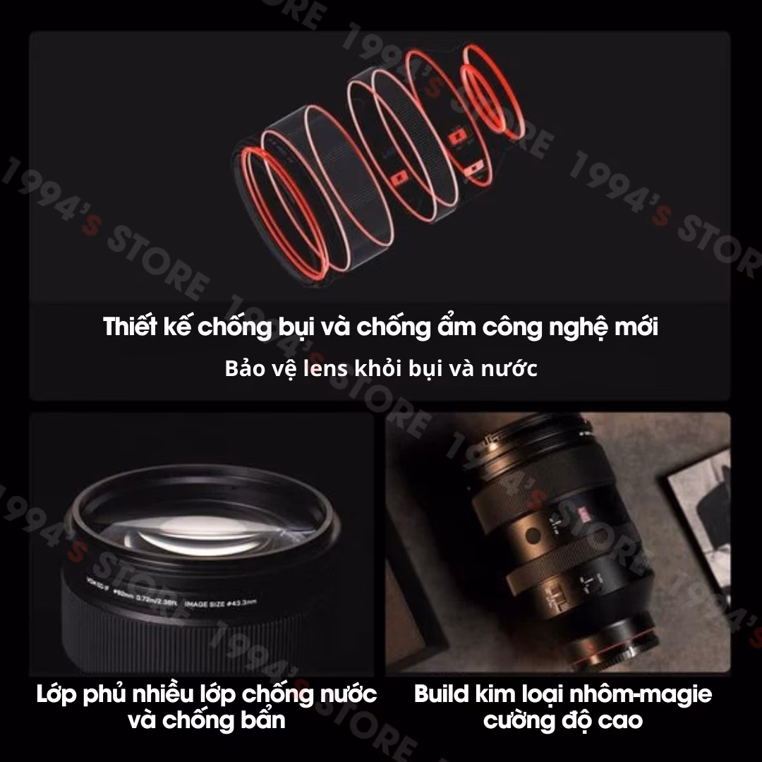 Ống kính Viltrox 135mm F1.8 AF LAB cho Full-Frame Sony E và Nikon Z