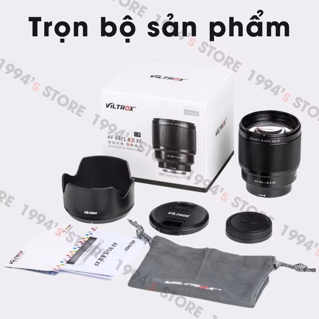 Lens chân dung xóa phông Viltrox 85mm
