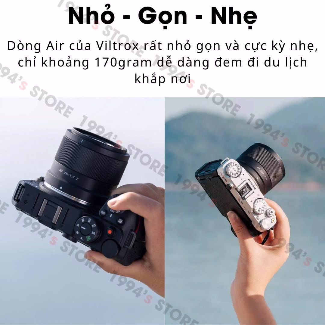 Tiện ích mở rộng góc ống kính F1.7 Sony E