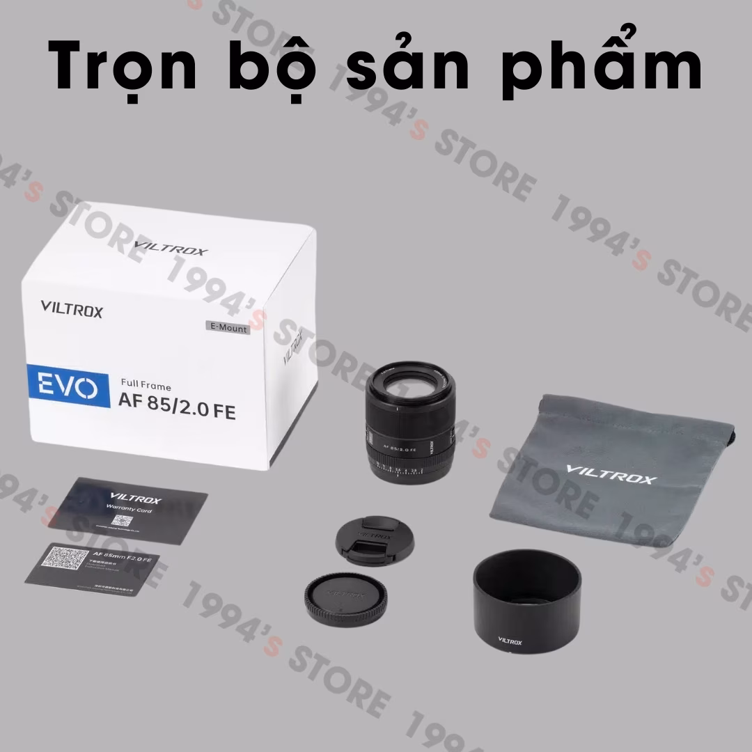 So sánh Viltrox 85mm F2 AF EVO và 85mm F1.8