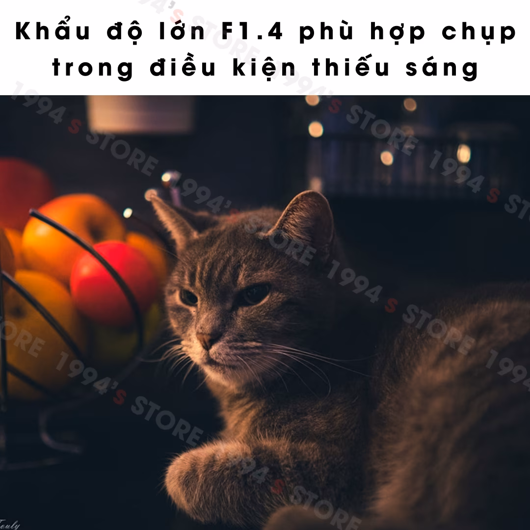 Ống kính Viltrox 33mm F1.4 màu trắng phiên bản dành cho Fujifilm X