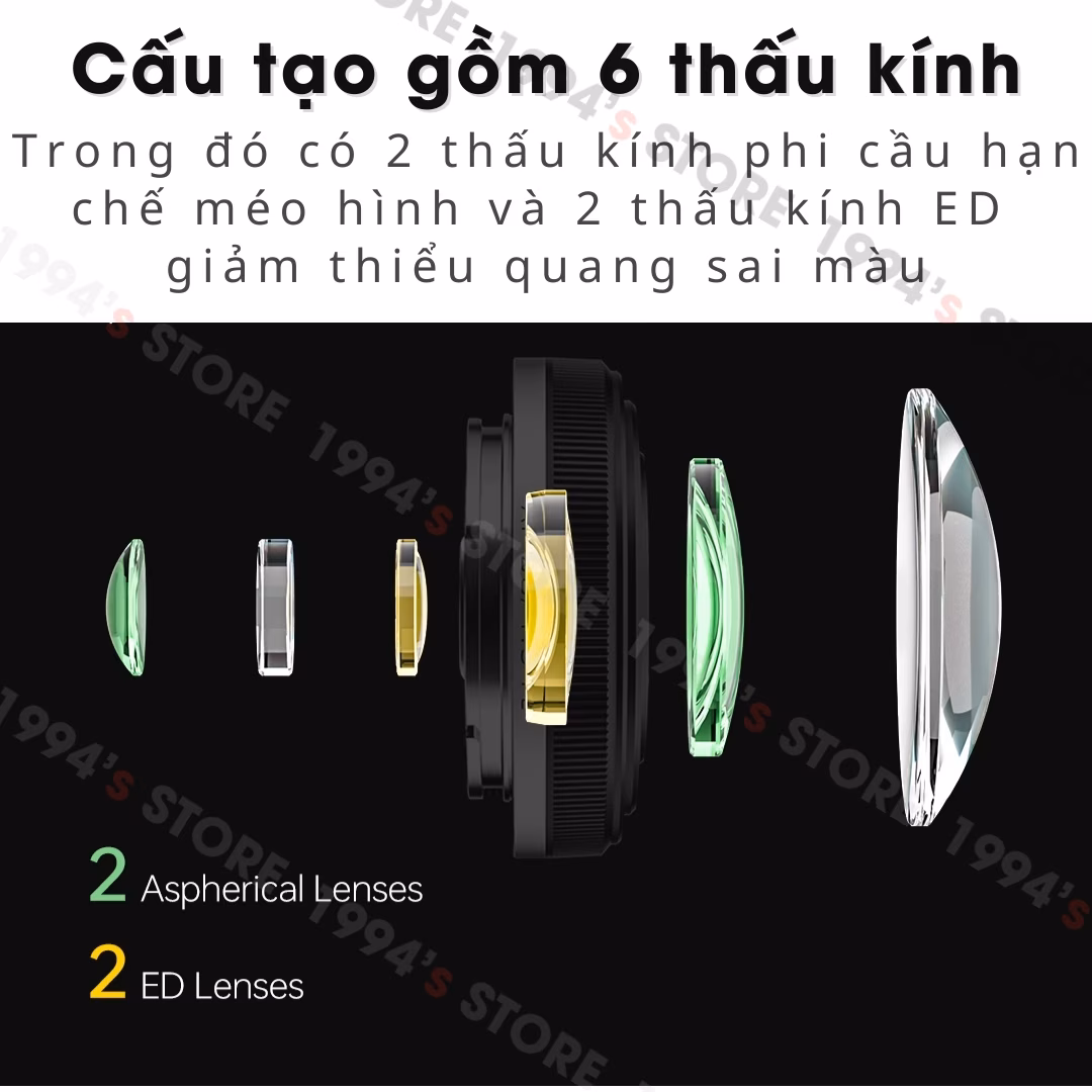 Ống Kính Viltrox 28mm F4.5 AF Chip for Full-Frame và Crop APS-C