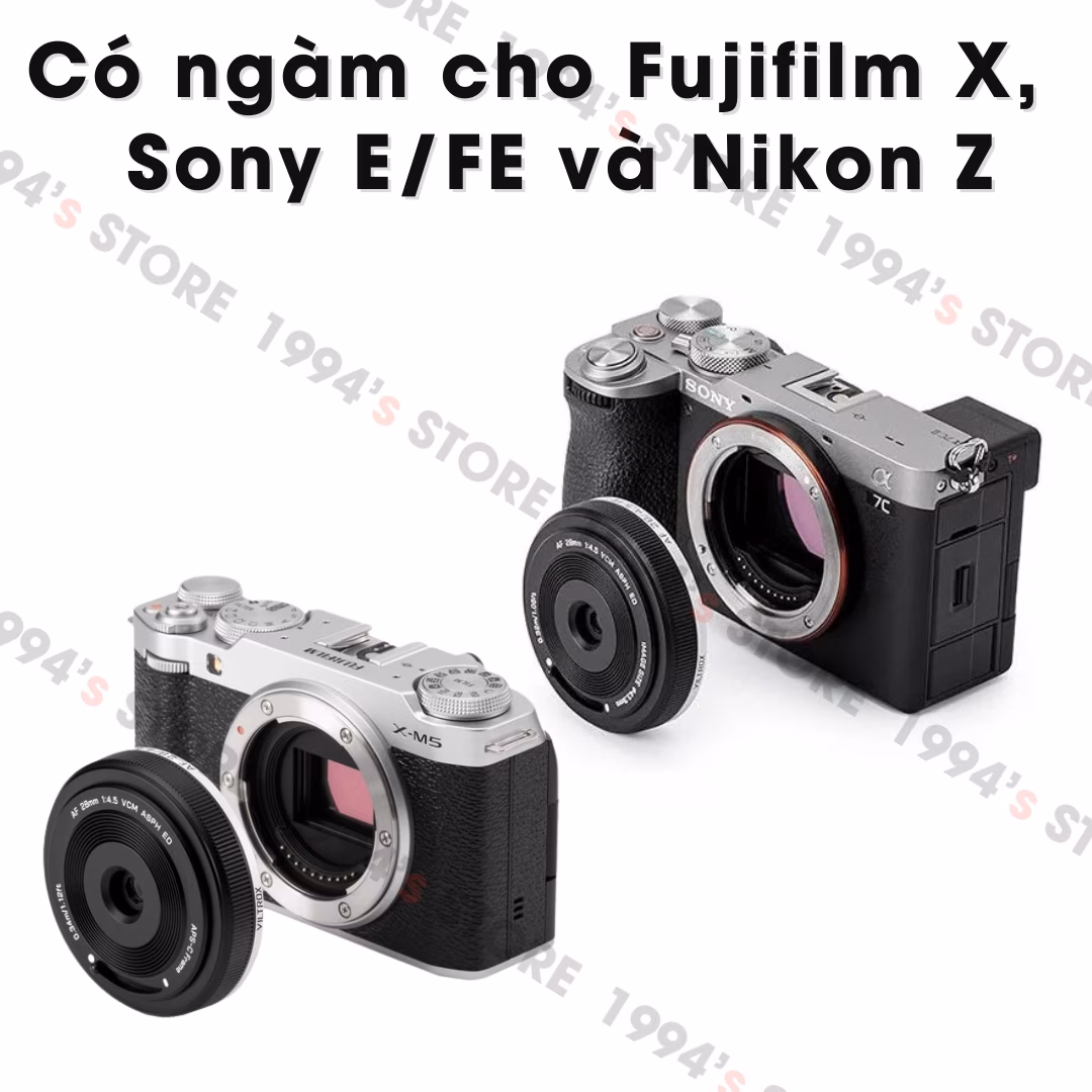 Ống kính lấy nét tự động Viltrox 28mm