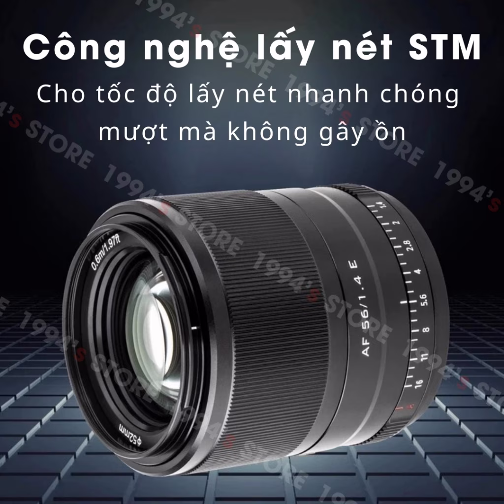 Ống kính Viltrox 56mm F1.4 AF - Lens Chân Dung Xóa Phông