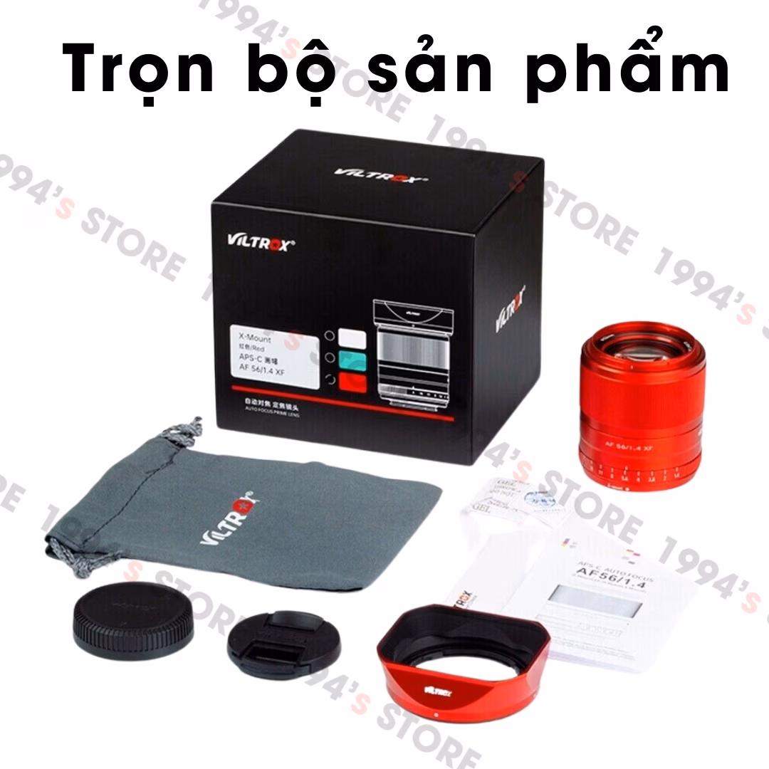 Ảnh chụp thực tế từ Viltrox 56mm F1.4 Red Limited