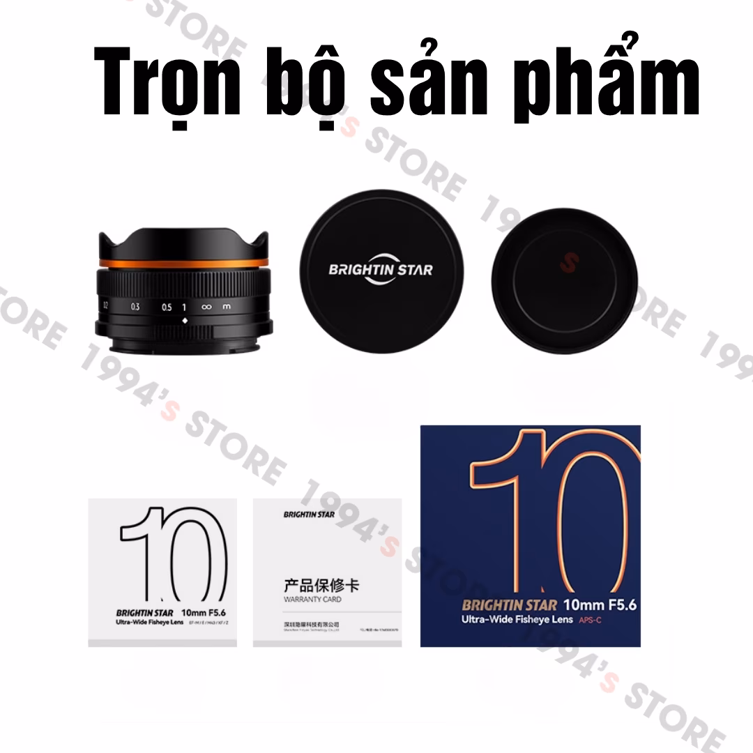Lens Fisheye giá rẻ cho Mirrorless