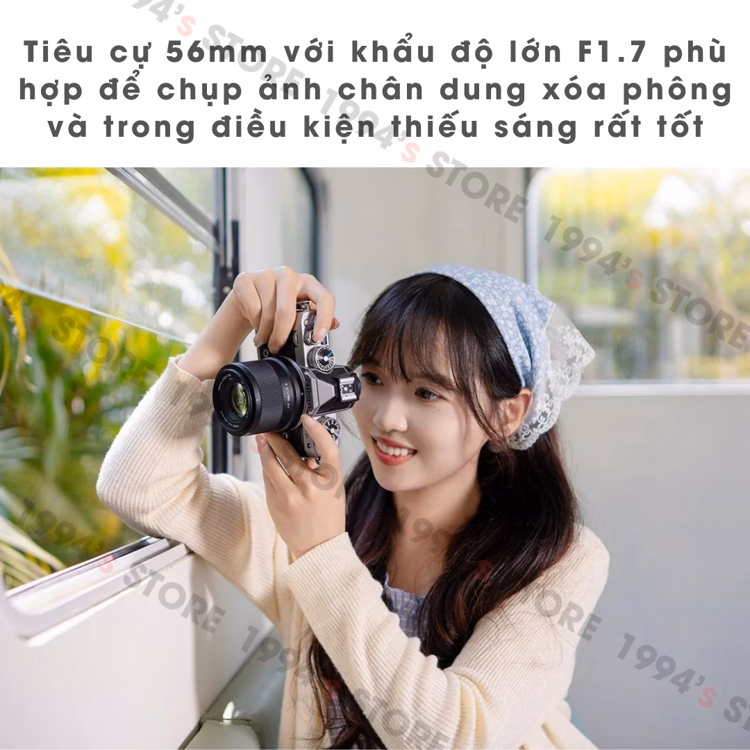 Ống kính Viltrox 56mm F1.7 AF Air - Lens Chân Dung Xóa Phông