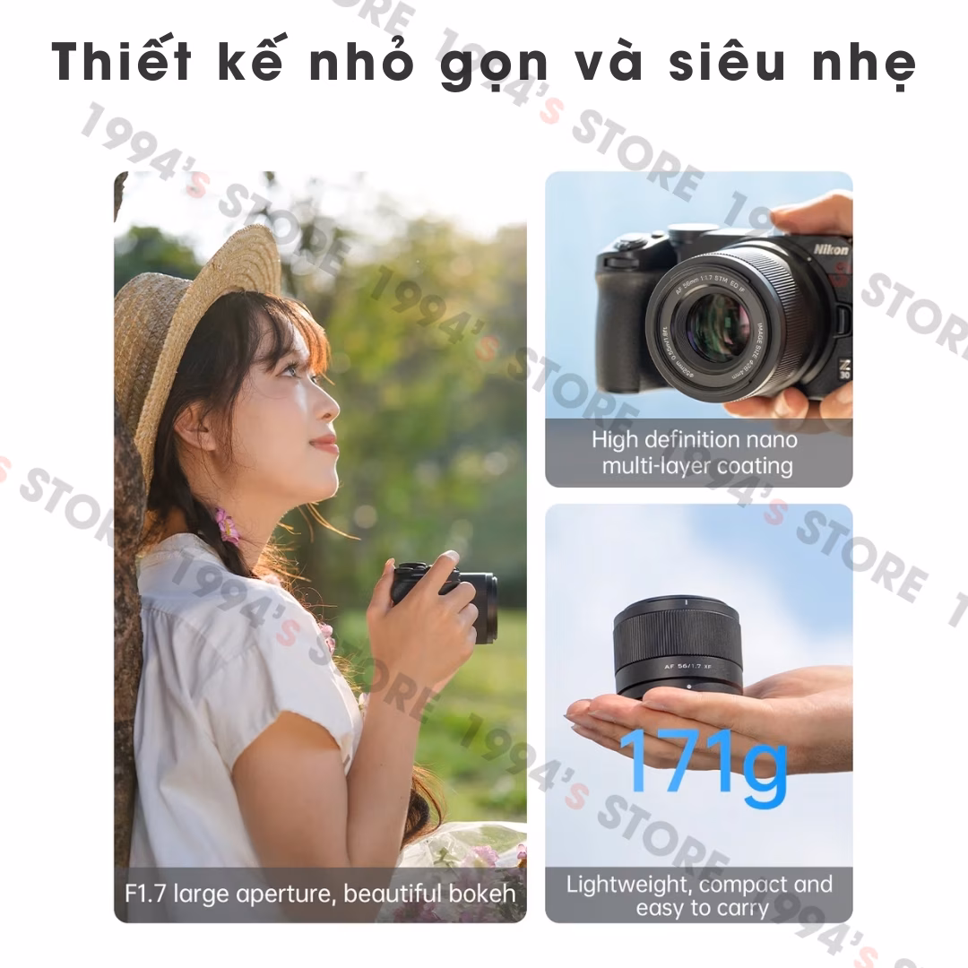 Ống kính Viltrox 56mm F1.7 AF Air - Lens Chân Dung Xóa Phông