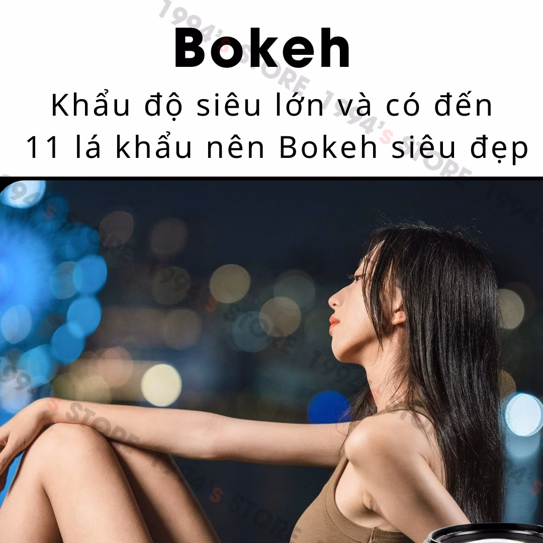 Ống kính chuyên chân dung cao cấp cho máy Crop