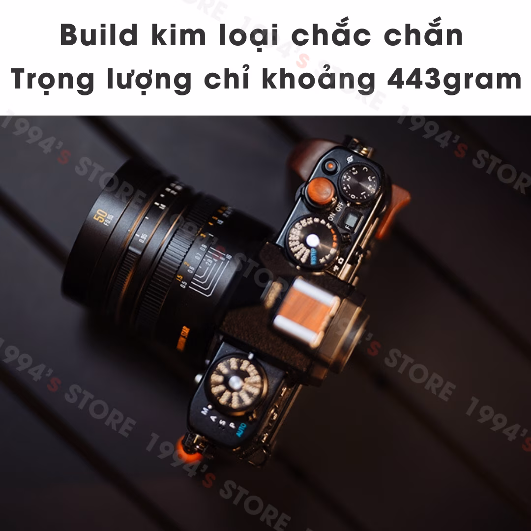 Lens khẩu độ siêu lớn F0.95 giá rẻ