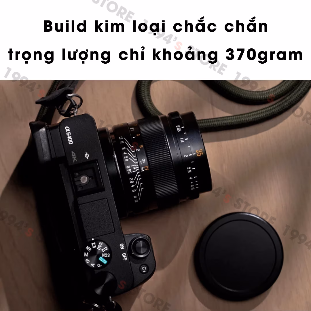 Lens 35mm F0.95 cho máy ảnh Crop (APS-C)