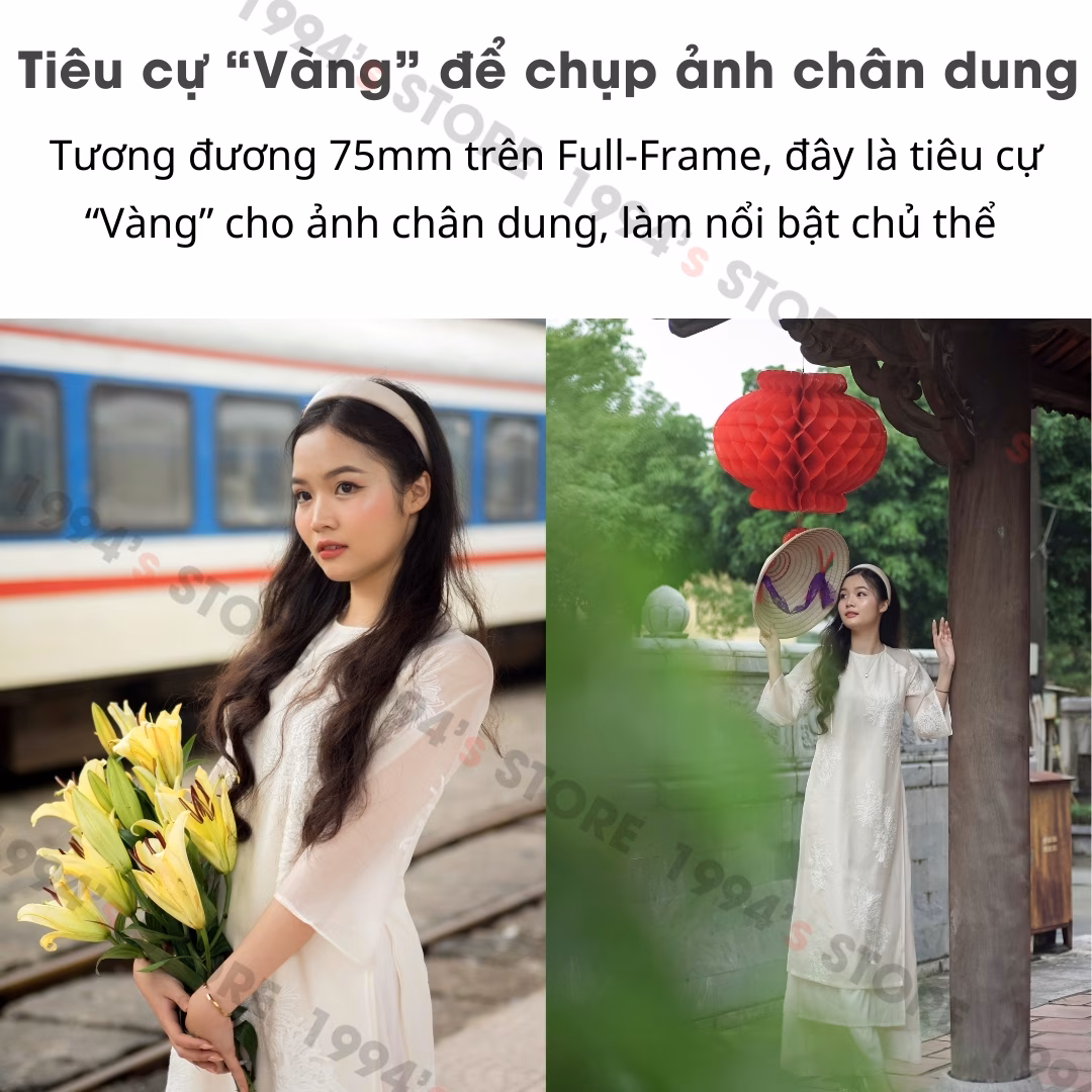 Ống kính Brightin Star 50mm F1.8 chân dung xóa phông