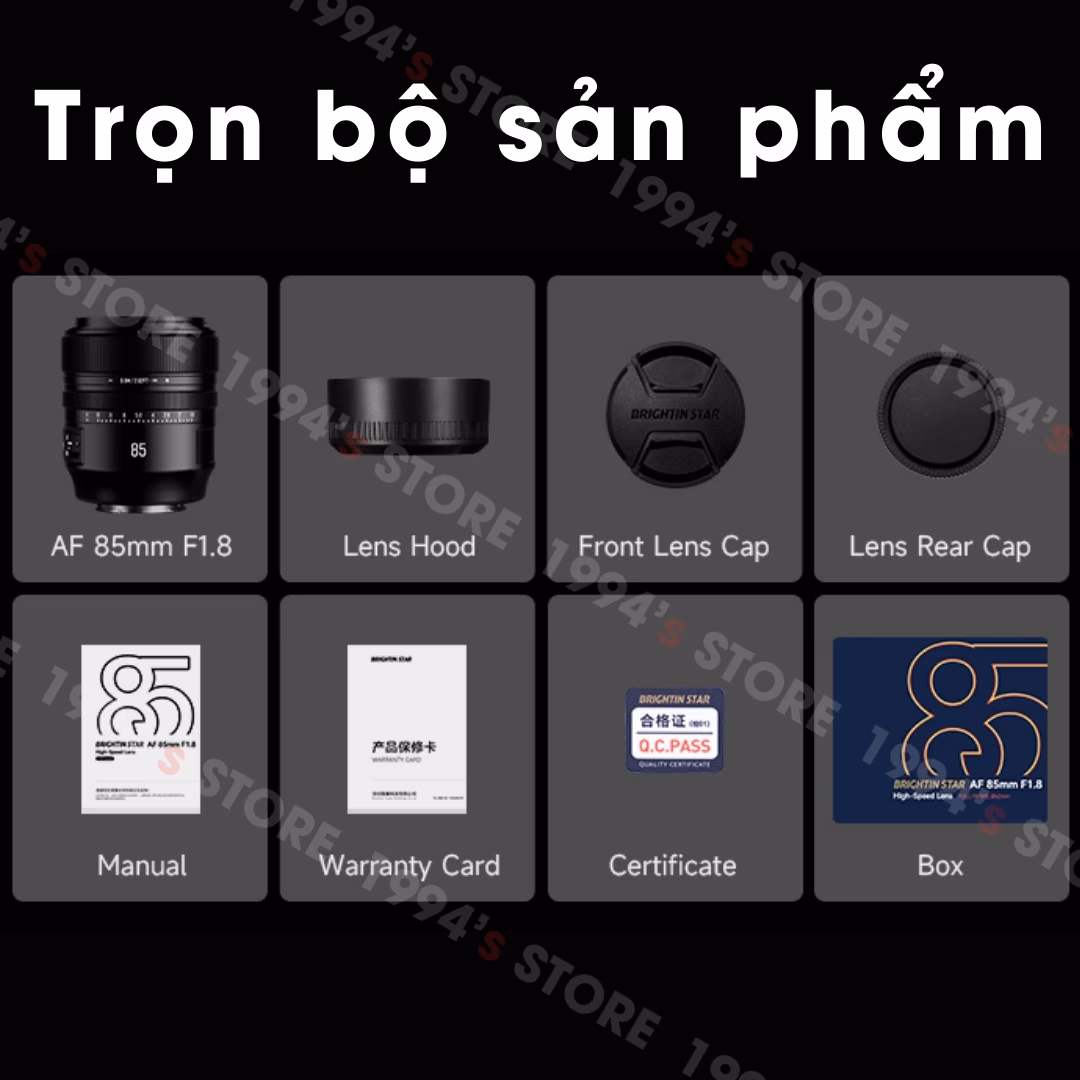 Ống kính lấy nét tự động cho máy ảnh Sony