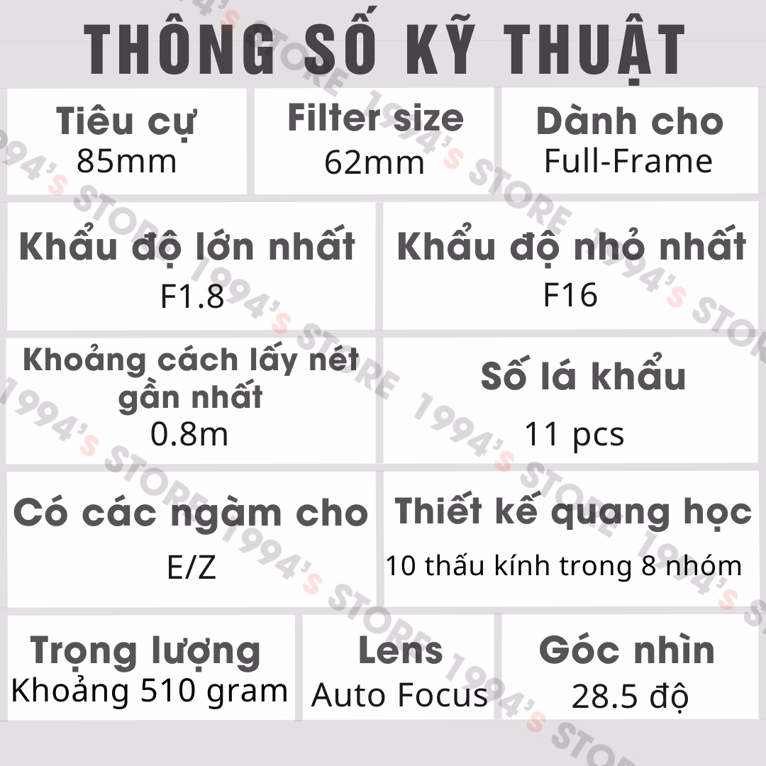 Đánh giá Brightin Star 85mm F1.8 AF