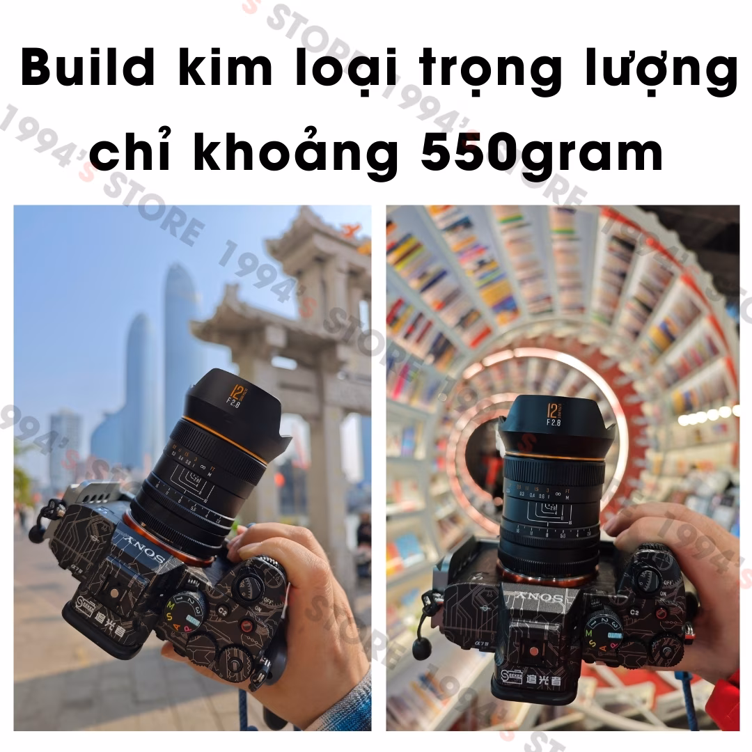 Ống kính kiến trúc phong cảnh không méo hình