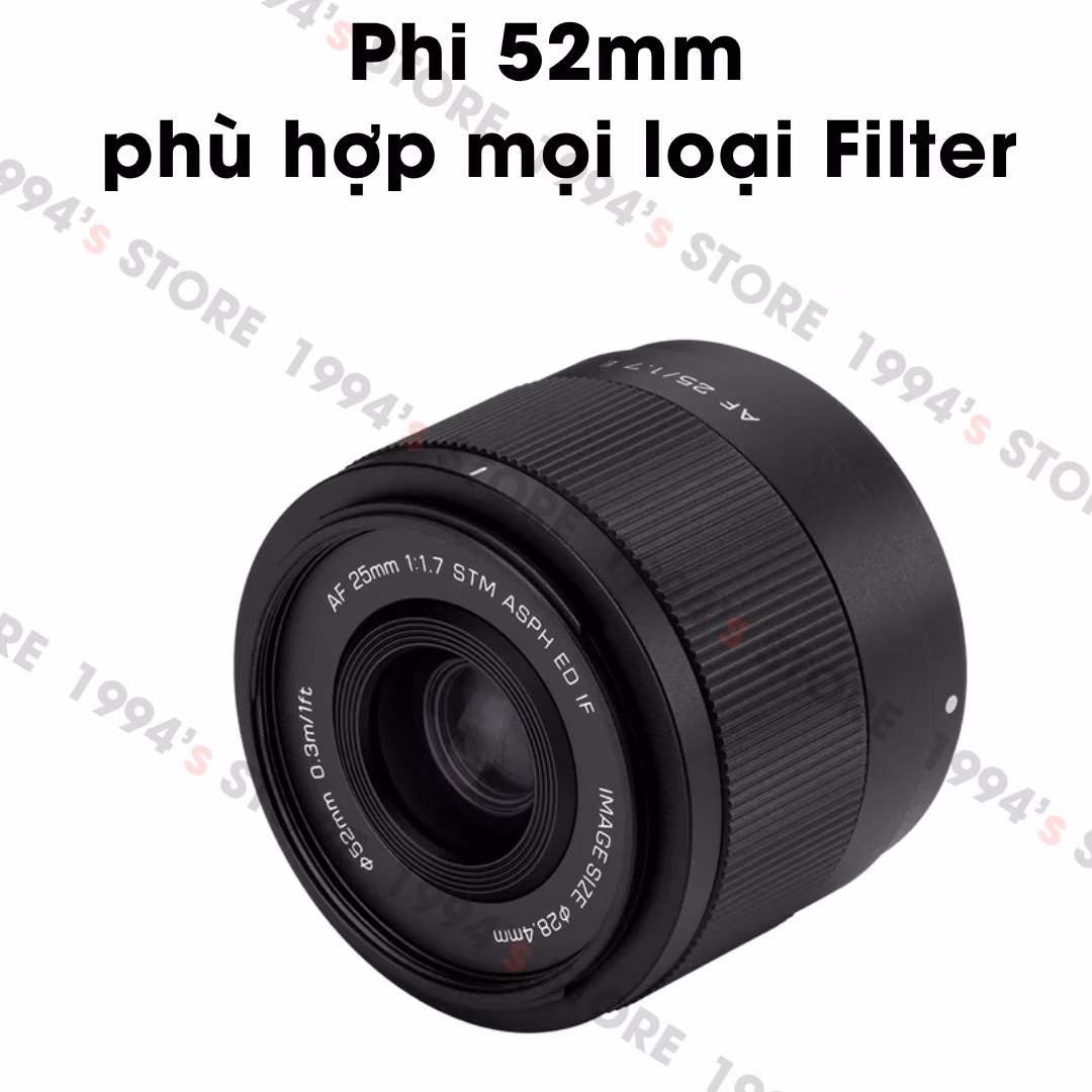 Ống kính Viltrox 25mm F1.7 AF Air cho Fujifilm/Sony/Nikon