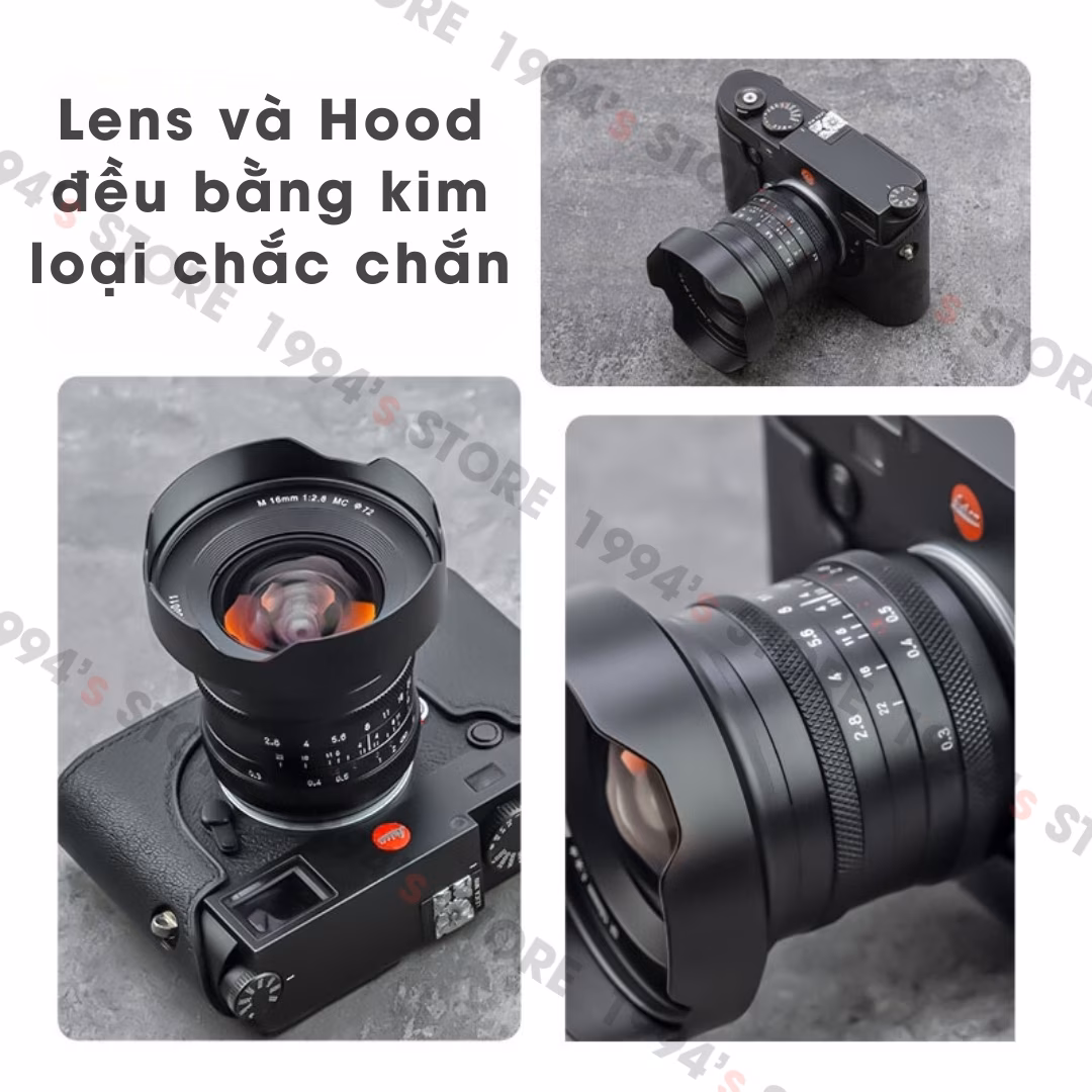 Lens góc siêu rộng Brightin Star 16mm đời 2