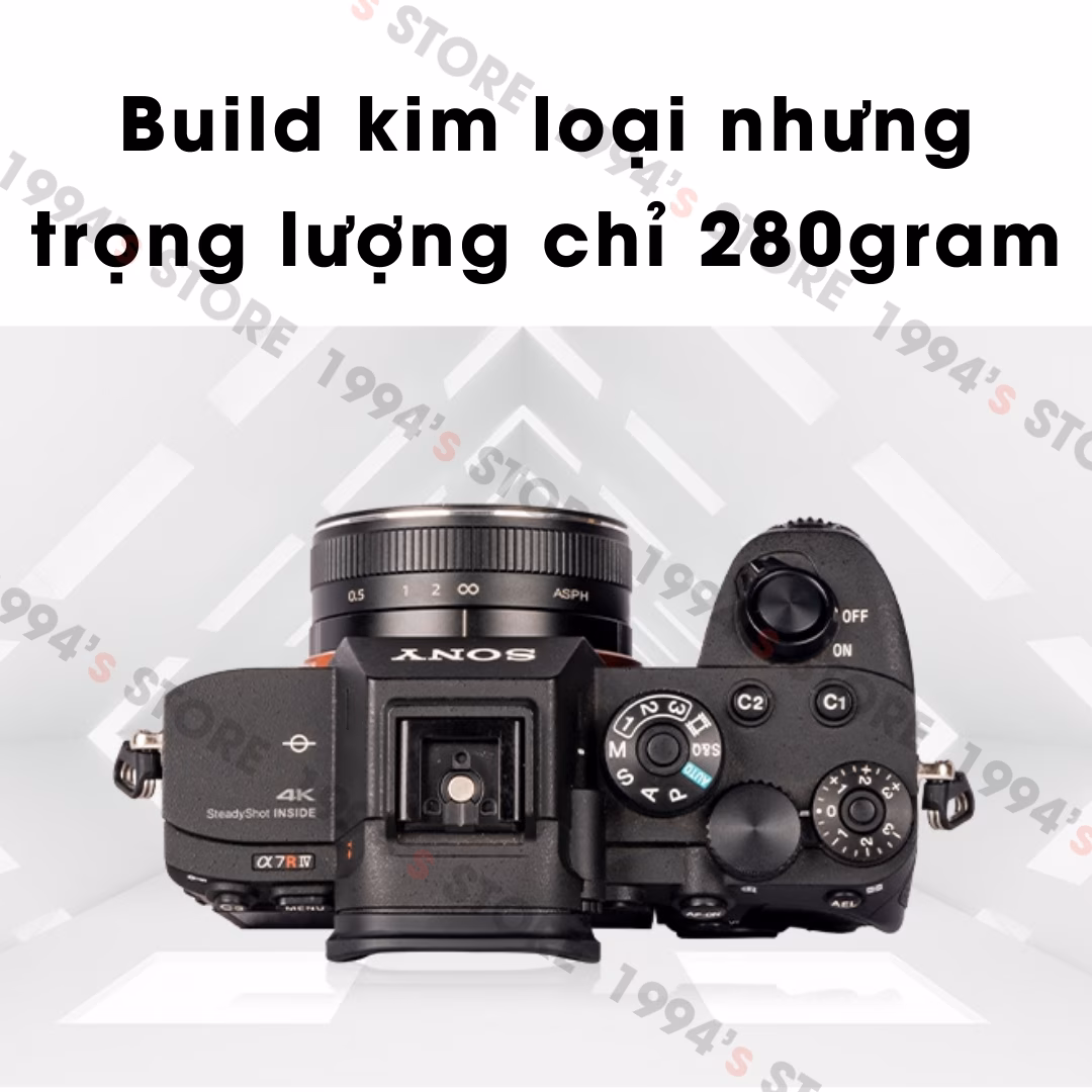 Lens siêu mỏng pancake Brightin Star 23mm