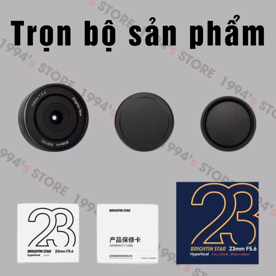 Lens snapshot đường phố nhỏ gọn