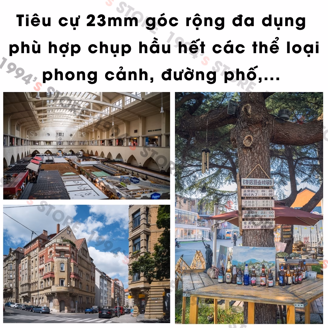 Ống kính Brightin Star 23mm F5.6 Pancake Full-frame