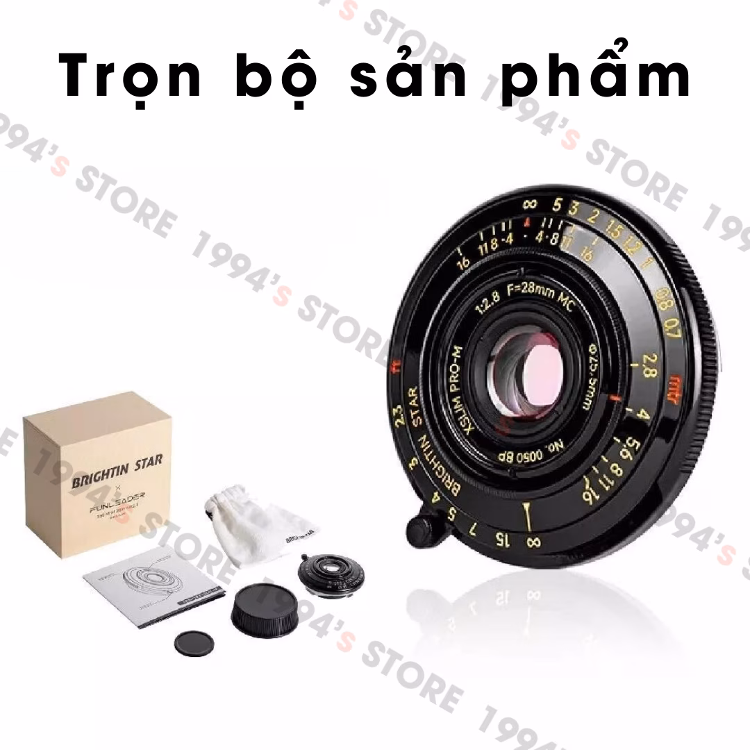 Ảnh chụp thực tế từ Brightin Star 28mm F2.8 Leica M