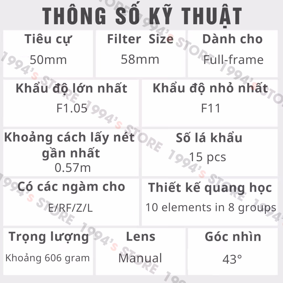 Ống kính MF chụp thiếu sáng tốt