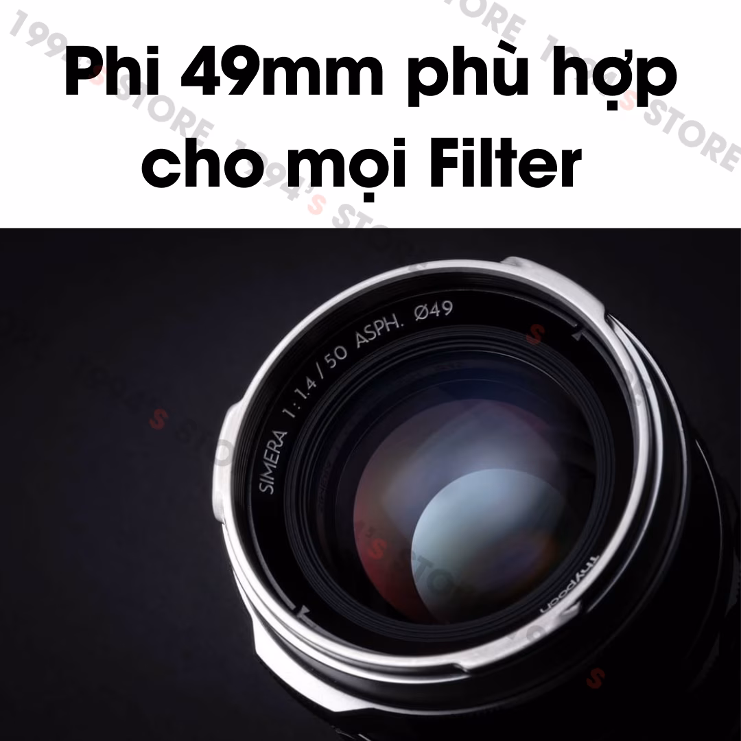 Lens 50mm khẩu độ lớn F1.4