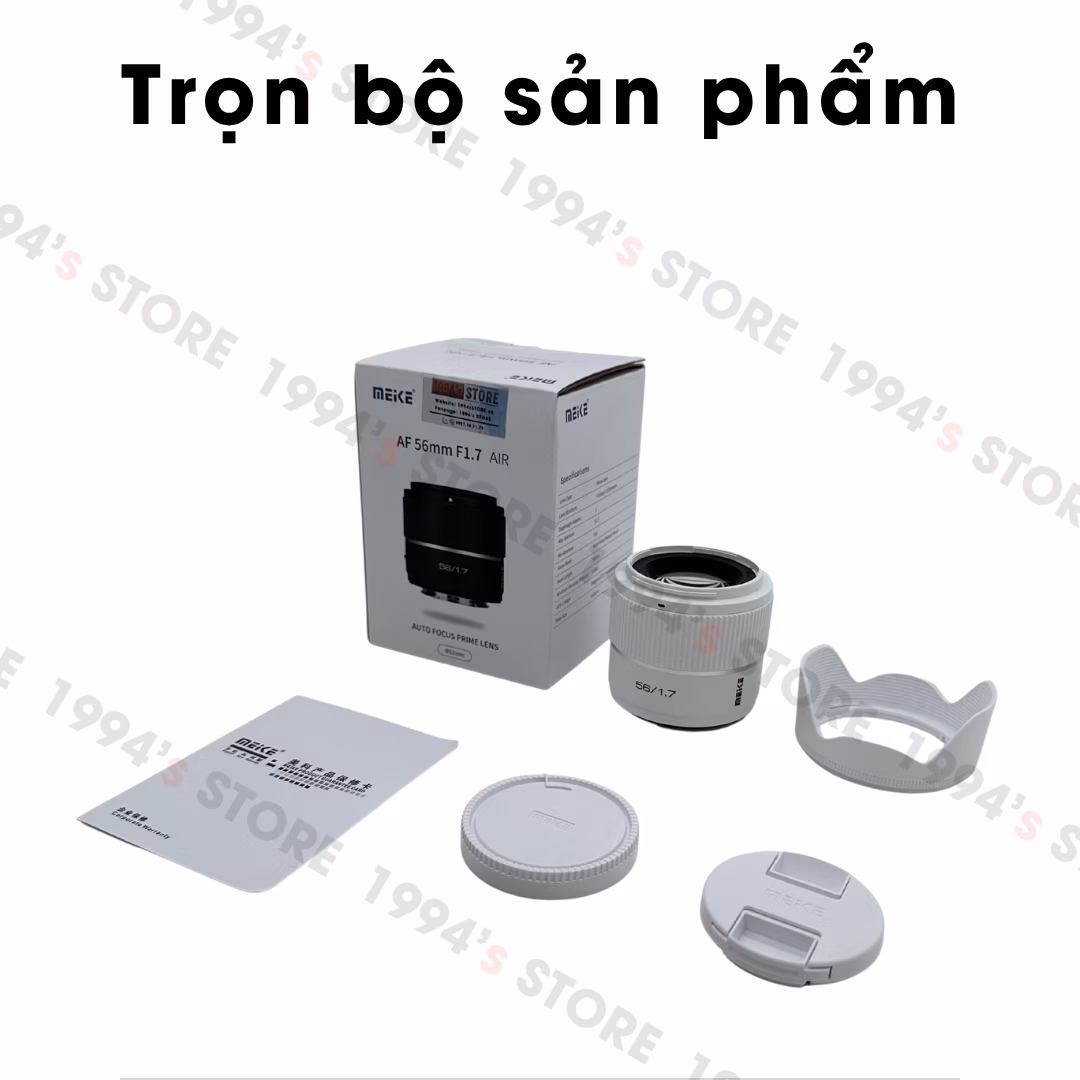Thông số kỹ thuật Meike 56mm F1.7