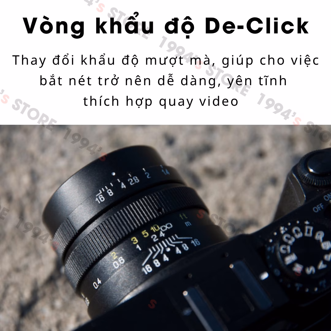 Lens xóa phông cho máy ảnh M43