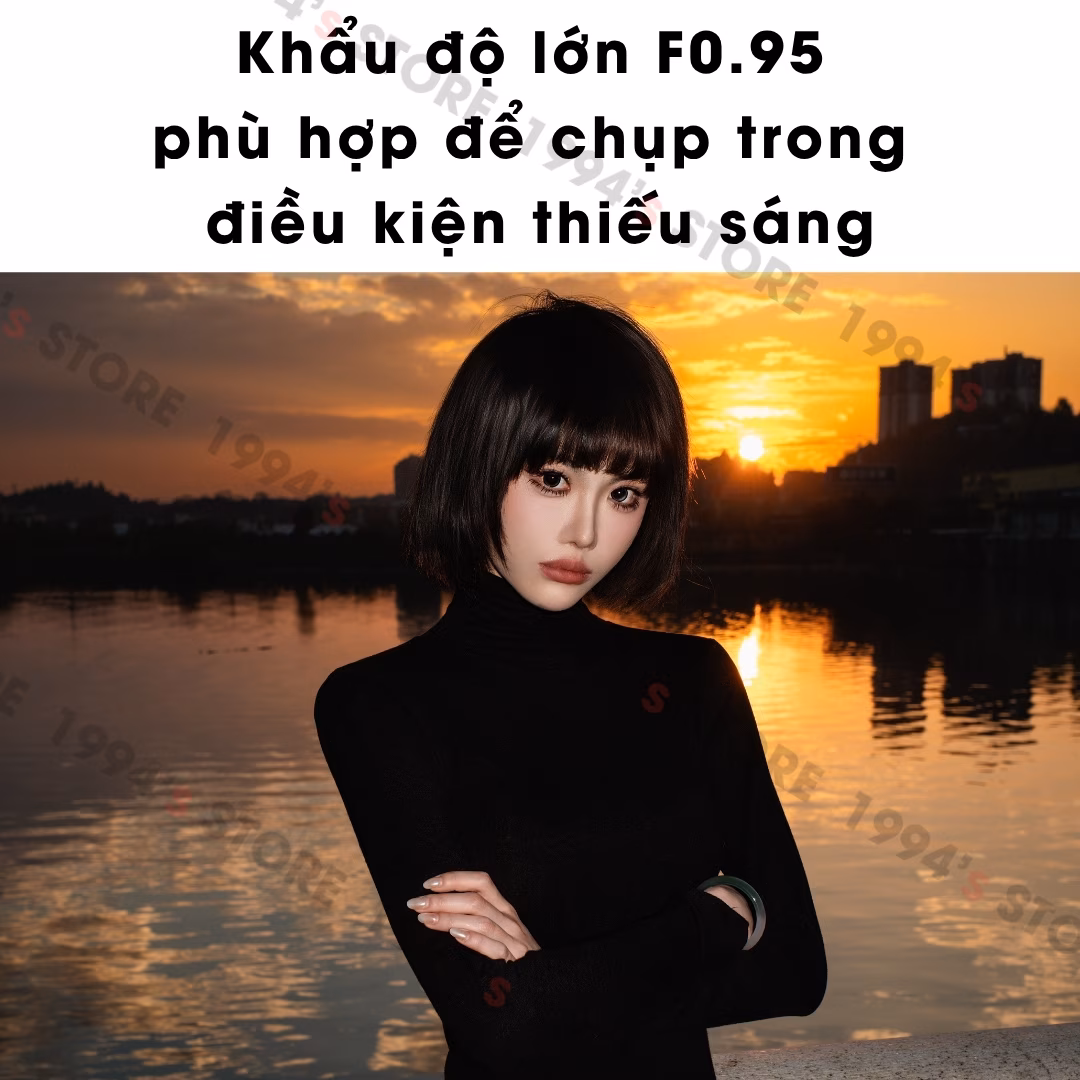 Lens khẩu độ lớn f0.95 cho Olympus