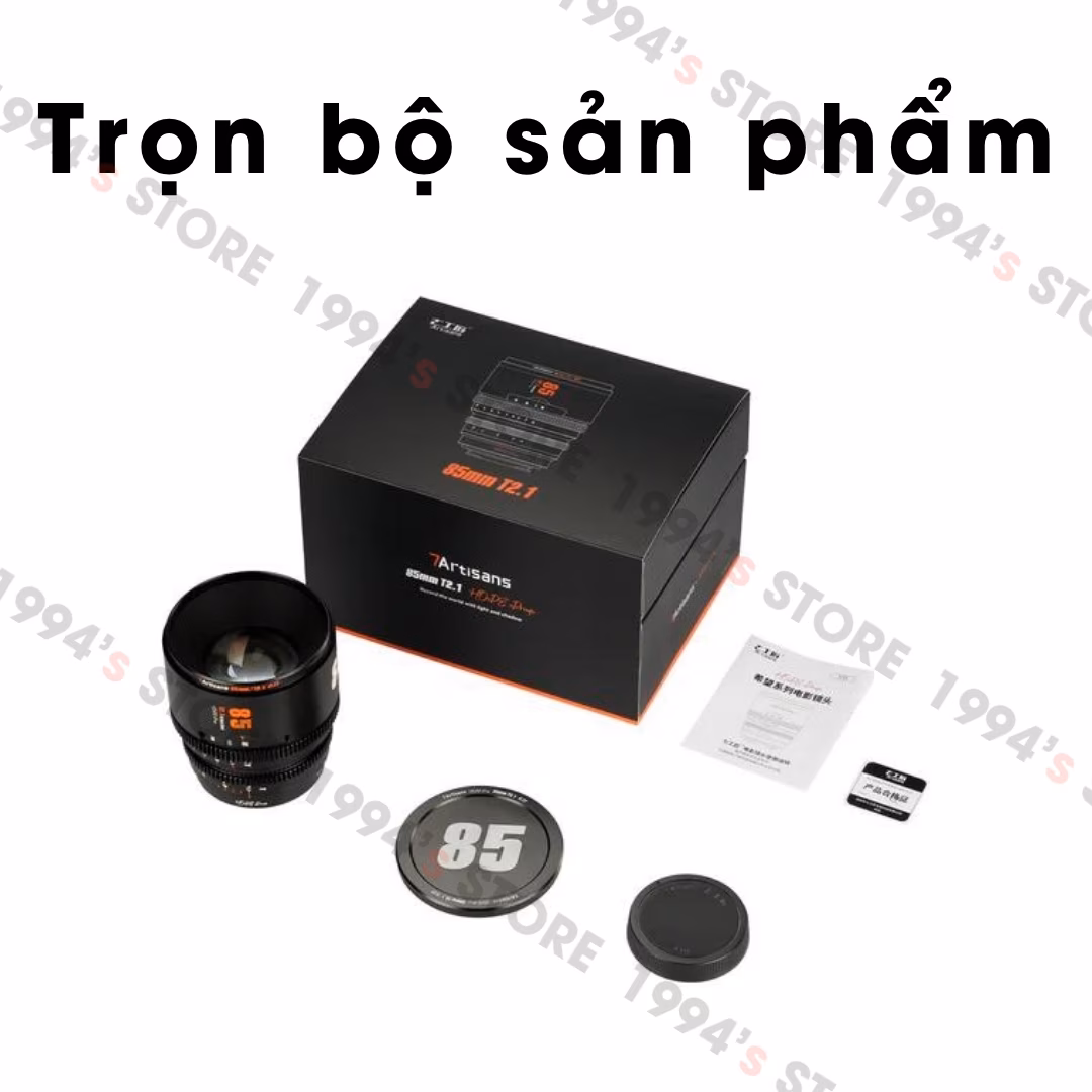 Lens Cine 7Artisans đồng bộ Gimbal