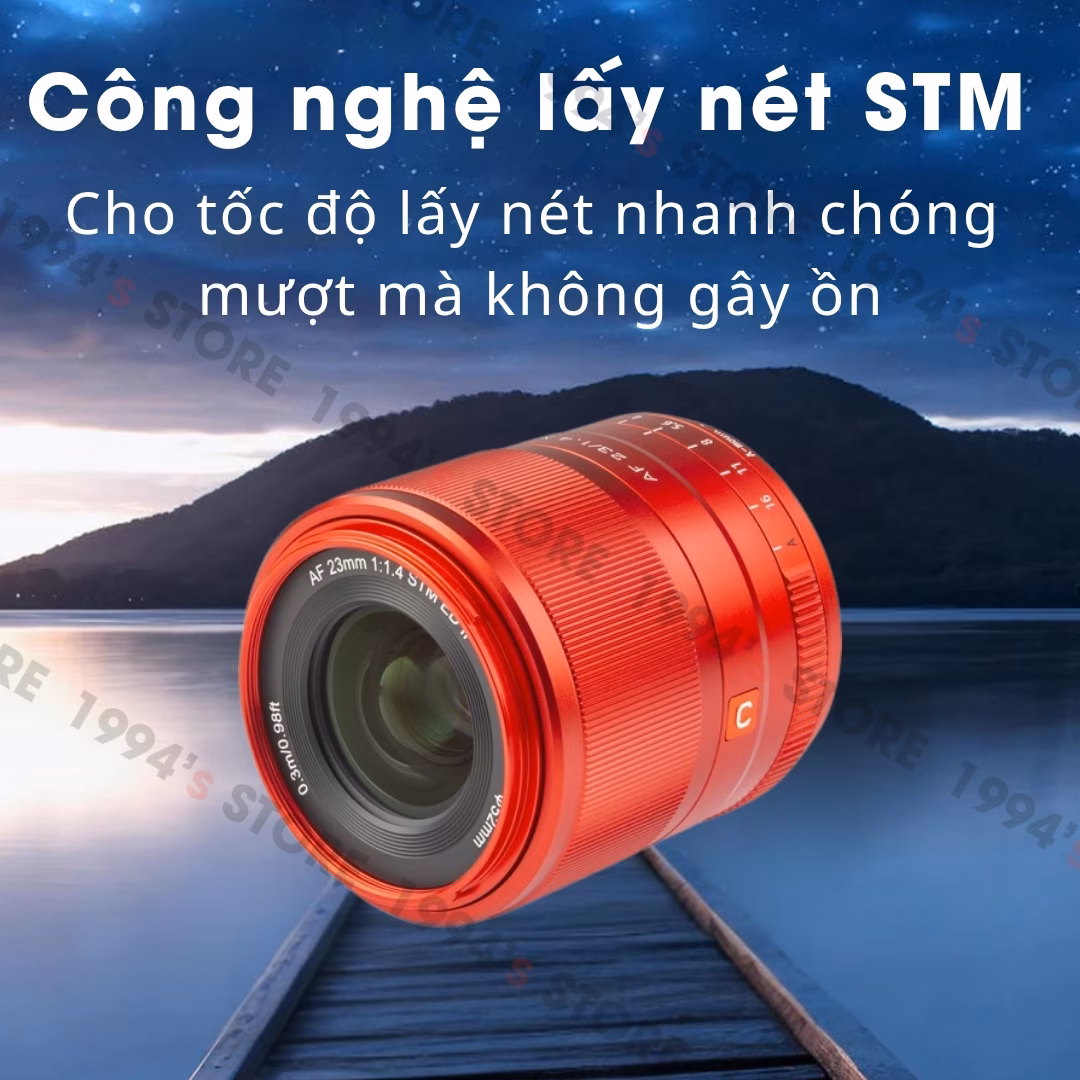 Ống kính Viltrox AF 23mm F1.4 Red Limited Edition (Đỏ) - bản đặc biệt cho Fujifilm