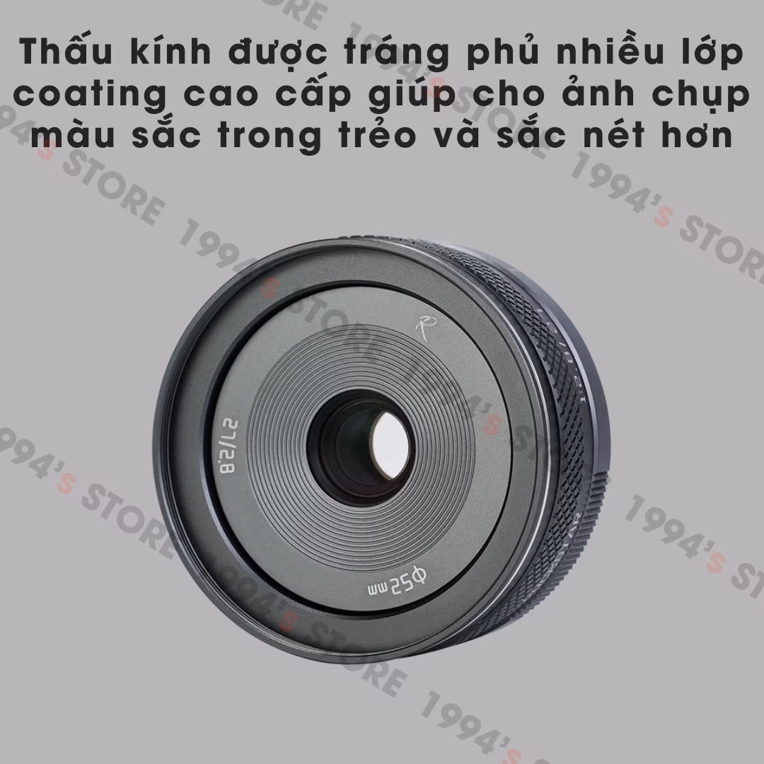 Ống kính AstrHori 27mm F2.8 Mark II Pancake