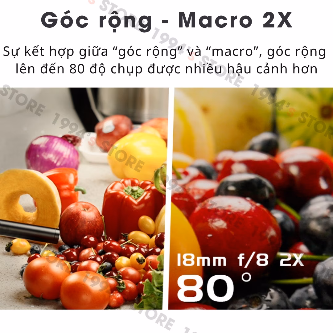 Ống kính macro phóng đại 2:1
