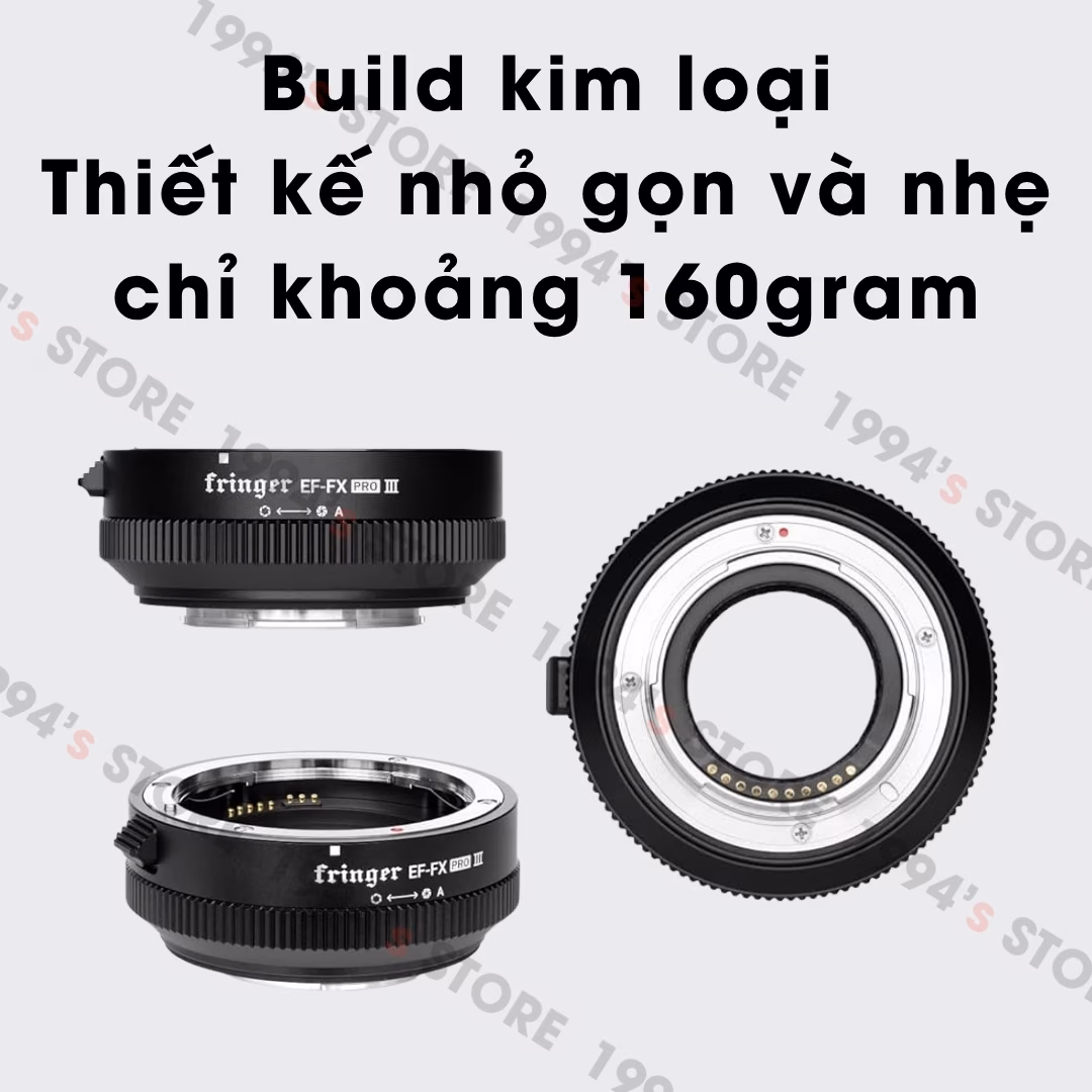 Ngàm Chuyển Auto Focus Fringer EF-FX Pro III - Canon EF sang Fujifilm X