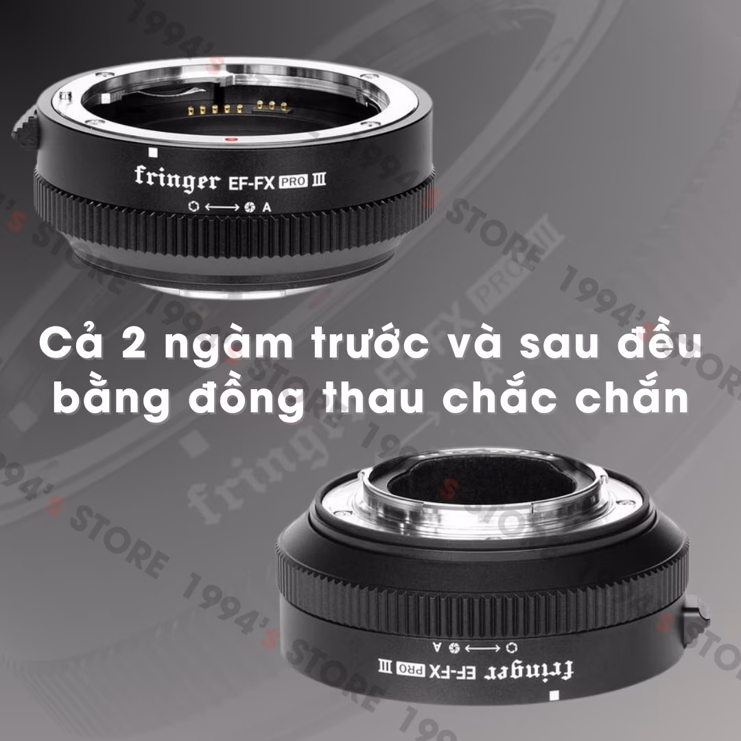 adapter chuyển ống kính canon sang fuji